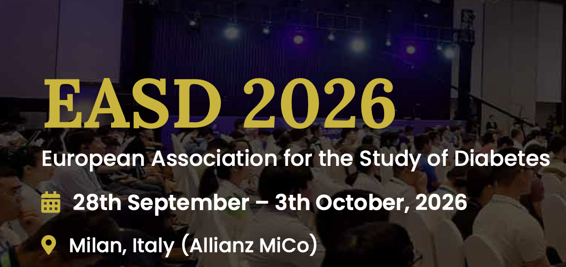 Congresso EASD - European Association for the Study of Diabetes